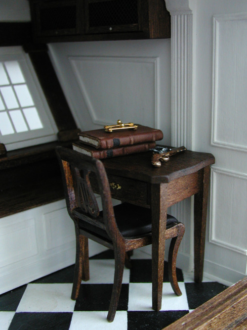 amatesura: Early 19th century nautical roomboxes and doll house miniatures in 1:12 scale inspired by