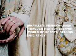 (fire and blood); Princess Rhaelle Targaryen (Baratheon) Rhaelle was the younger child of King Aegon