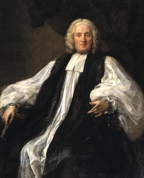 artist-hogarth:Thomas Herring, Archbishop of Canterbury, William Hogarth, 1744, Tatedate inscribedPu