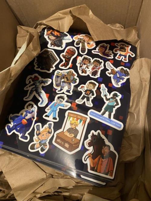 rvbfoolszine:Guess what came in the mail…Full bundle items are all produced and received! Orders wil