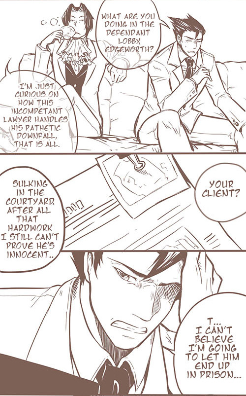 prospectkiss: cross-examination-san: A recent comic strip of mine, when I just got