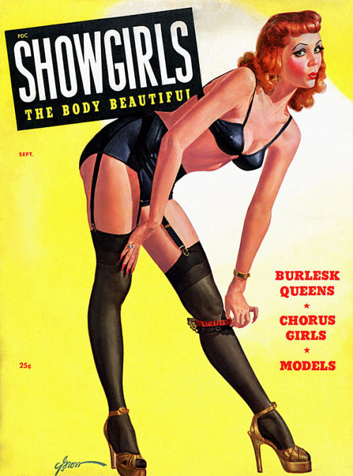 ‘SHOWGIRLS’ magazine (Vol.1 - No.4); porn pictures