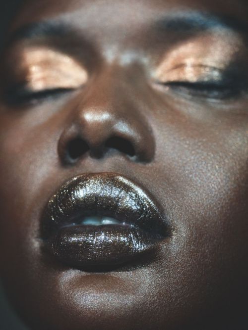 modelsof-color: Ajak Deng by Sharif Hamza for Nataal Magazine - June 2019  