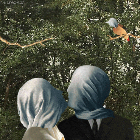 Rene Magritte - Gli amanti
