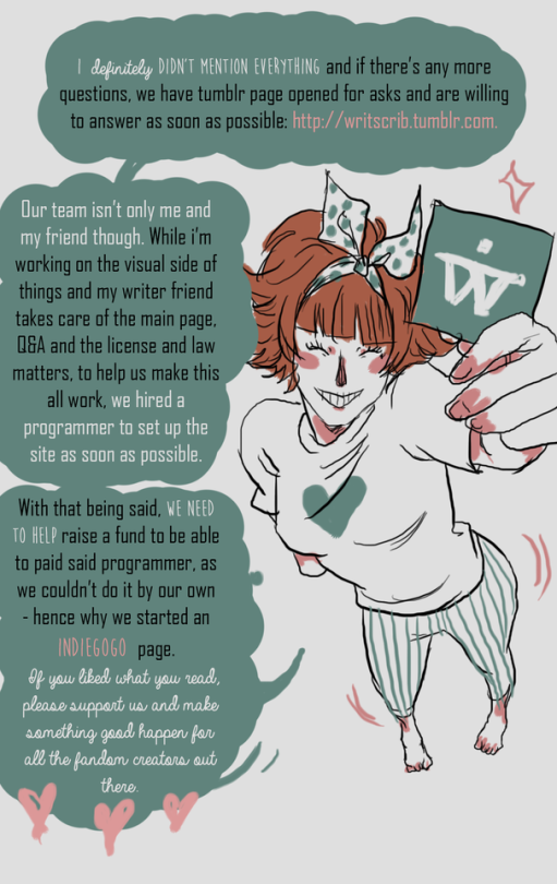 INDIEGOGO PAGE HERE & TUMBLR PAGE HERE Please Help Spread The Word Around, Every Reblog Counts