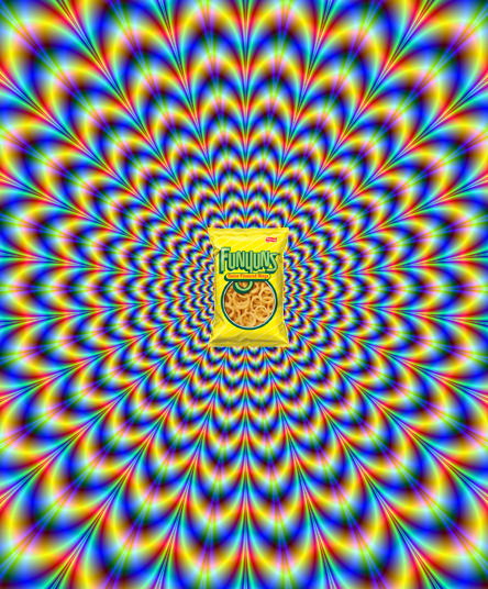 funyuns:  Gaze into the FUNYUNS. Keep gazing. Keep gazing…Keep…Ha ha, can’t