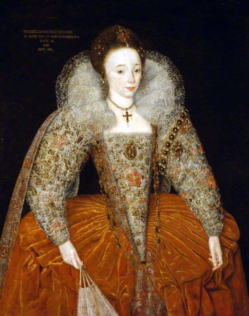 Lady Eleanor Percy, Lady Powis, aged 13 by British (English) School, 1595