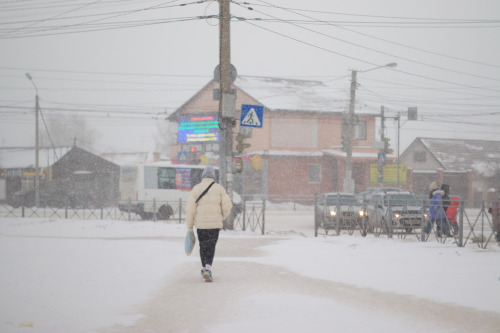 In the Midst of the Blizzard.