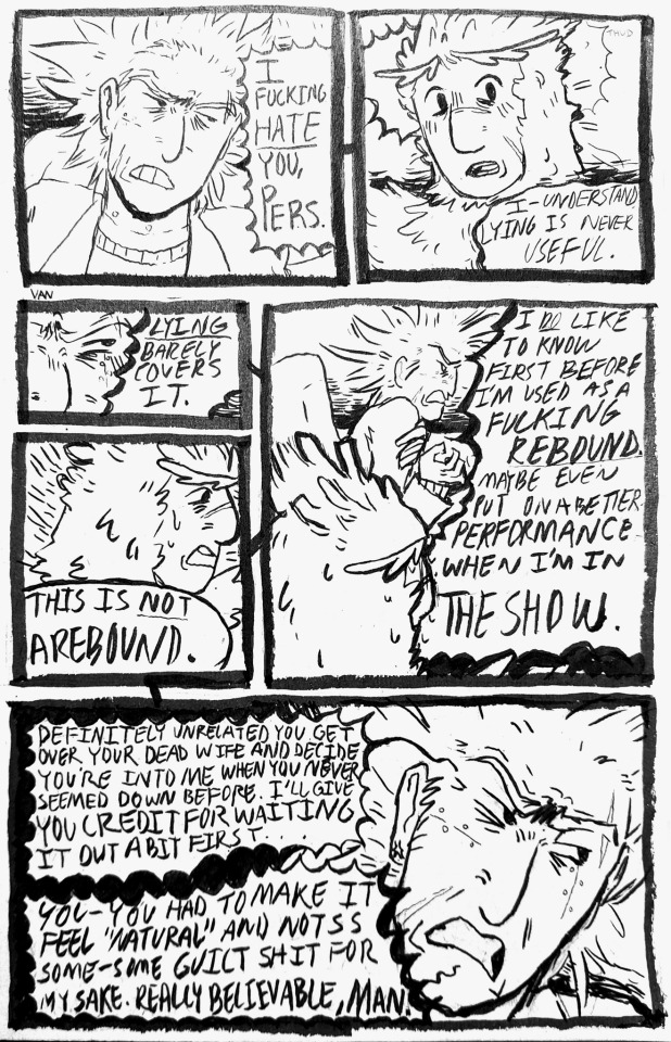 a star shaped spider on Tumblr: comic I sketch and inked that’s based ...