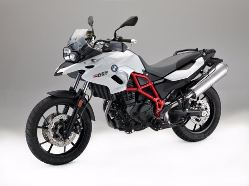 The 2017 BMW F 700 GS Rallye available in Light White...