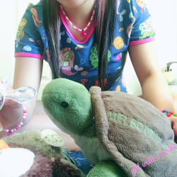 girlwithaturtle:  Would turtle like a paci? 🐢🐢💕💕