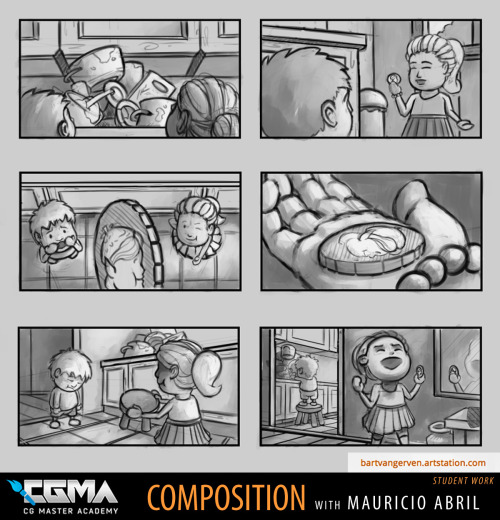 My ONLINE Composition class with CG Master Academy just ended so I wanted to share a small sample of