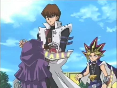 sunsiasdream:  nenya85:  Why Kaiba needs Yami around… I love the way Kaiba just drops him. And Yami’s reaction is so: I guess I should have expected that.  He would have messed him up 