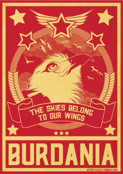 artoffleeks:BURDANIA - THE SKIES BELONG TO