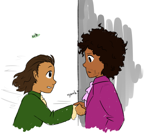 taterdraws: whoopsie, the new guy is meanRequested by the lovely @thedubioustruth <3Bonus: