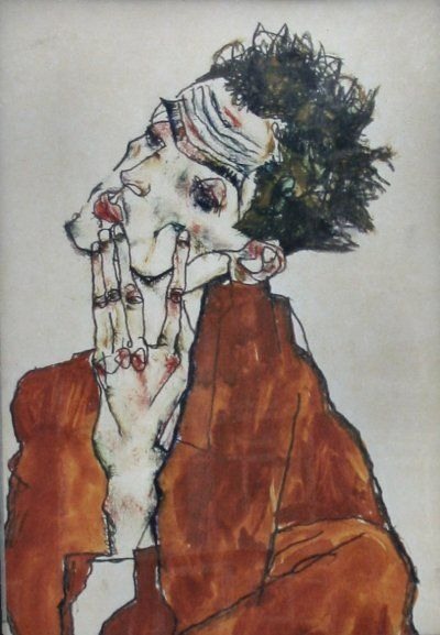 shortblak:  Some of the best known incredible intense work of Austrian painter Egon