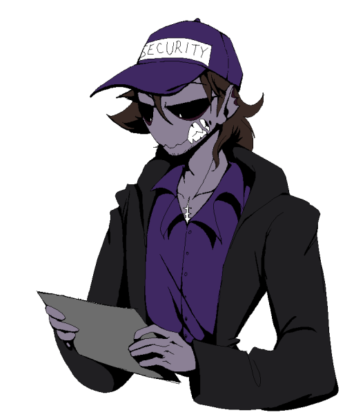 some michael afton for today :Ppretty happy with how the design came out! 