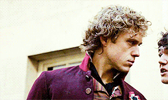 scarletwitchs:please keep the wig forever: Aaron Tveit as Enjolras in Tom Hooper’s Les Misérables