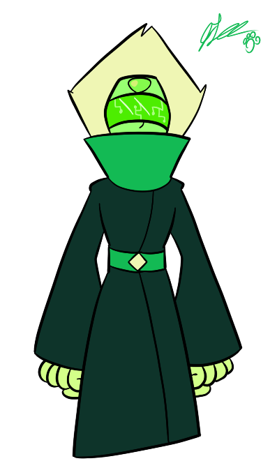 I haven’t done anything with Peridot in a while, so I decided to give her an alternate