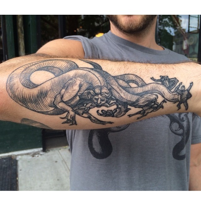 coilbuzz:  From rachelhauer’s instagram: “Healed! More on Dave’s odyssey arm!