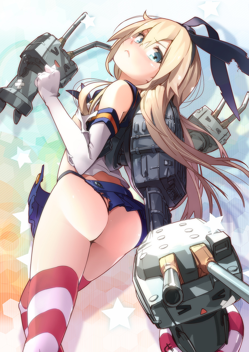 yatsuhashi:  Gelbooru- Image View - &gt; &lt; 1girl anchor black panties