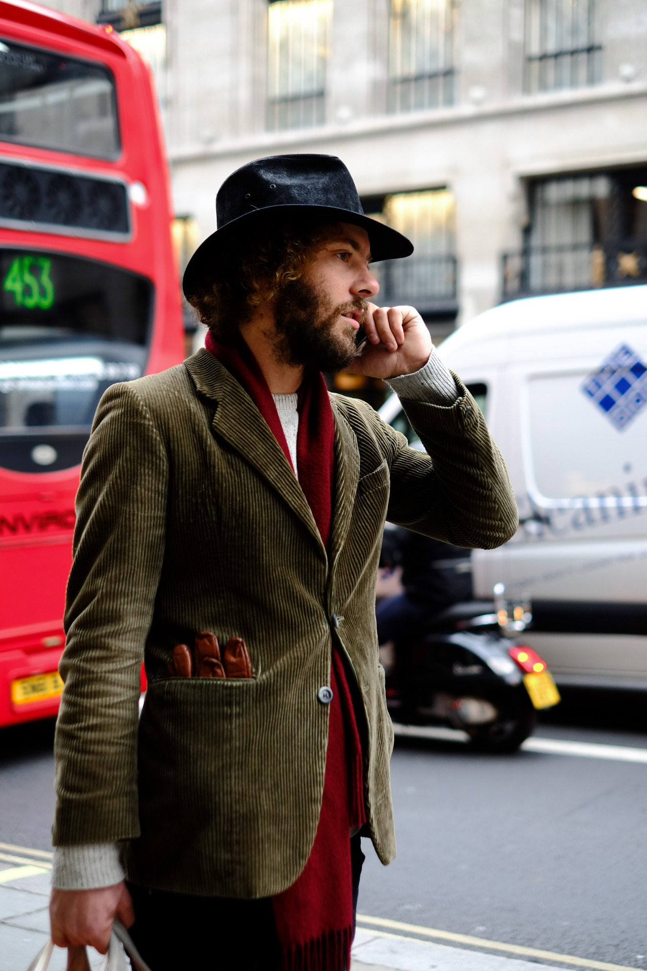 1000yardstyle:  Men’s street style, London