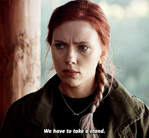 NATASHA ROMANOFF + Choosing To Fight