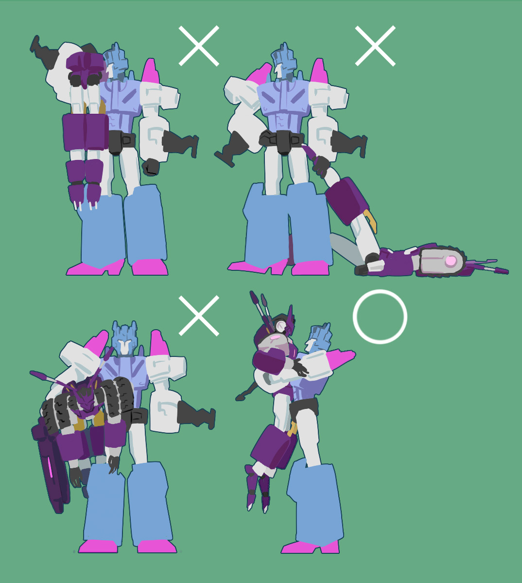 elapuse:  How to carry your tank boyfriend, demonstration by Mr.Overlord and his