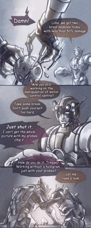 koch43:   Overlord and Trepan. Maybe SLASH.  Thanks for sweet Eabevella for the English transion <3<3<3 PS:There are also a Chinese version. I post both of them on my DA, too. →English ver. here →Chinese ver. here