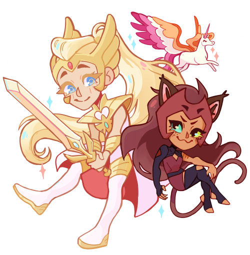 toastchild:Catradora// Bubbline pride designs I might turn into charms later on <333 This is now 