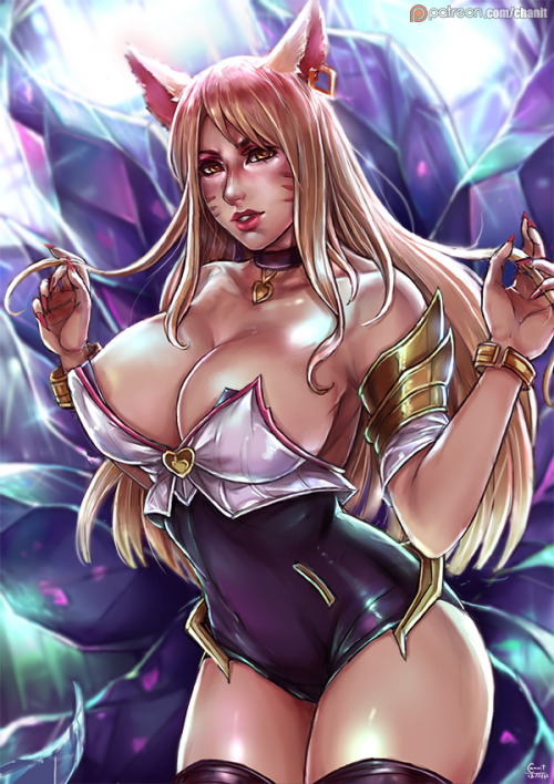 kachimahan:  It’s Hype TIME ♥ Character : Ahri [Kda Skin]/ League of Legendssupport me here : www.patreon.com/chanitMy dear patrons will get: ♥  Hi-res JPG♥ Process Steps GIF ♥ PSD [pledge 10$ ,15$ ,25$ ,100$] ♥ Video Process [Sketch / Coloring]