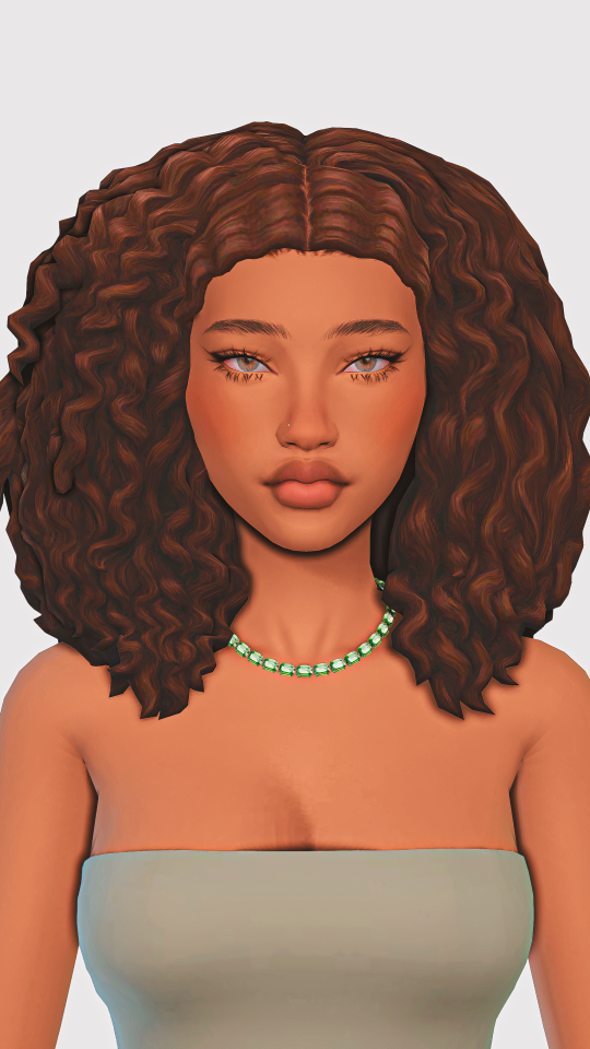 Curly Hair Maxis Match Edition Part 3