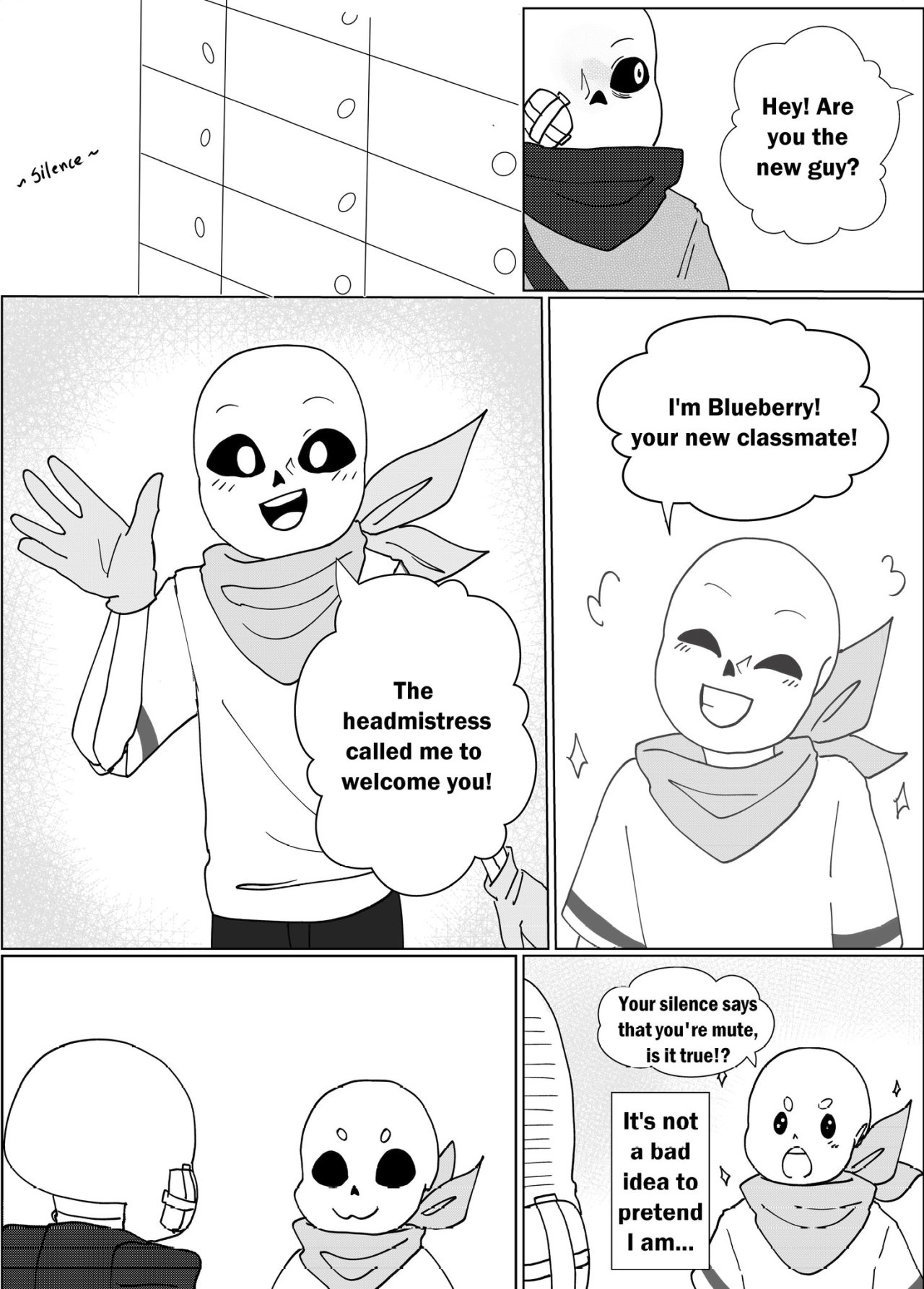 I'm Ink Sans? Really? - Chapter One - Page 2 - Wattpad