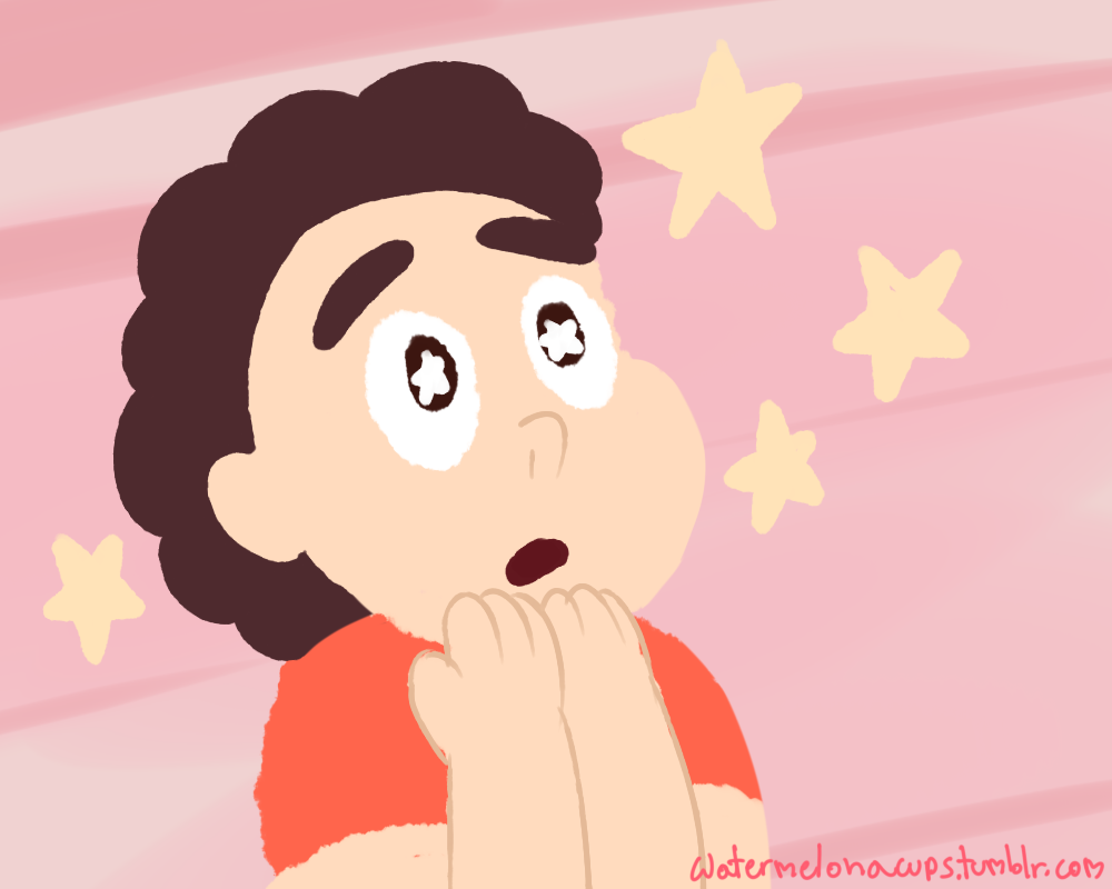 watermelonacups:  have some steven/mystery girl bonding what would be pearl’s reaction?