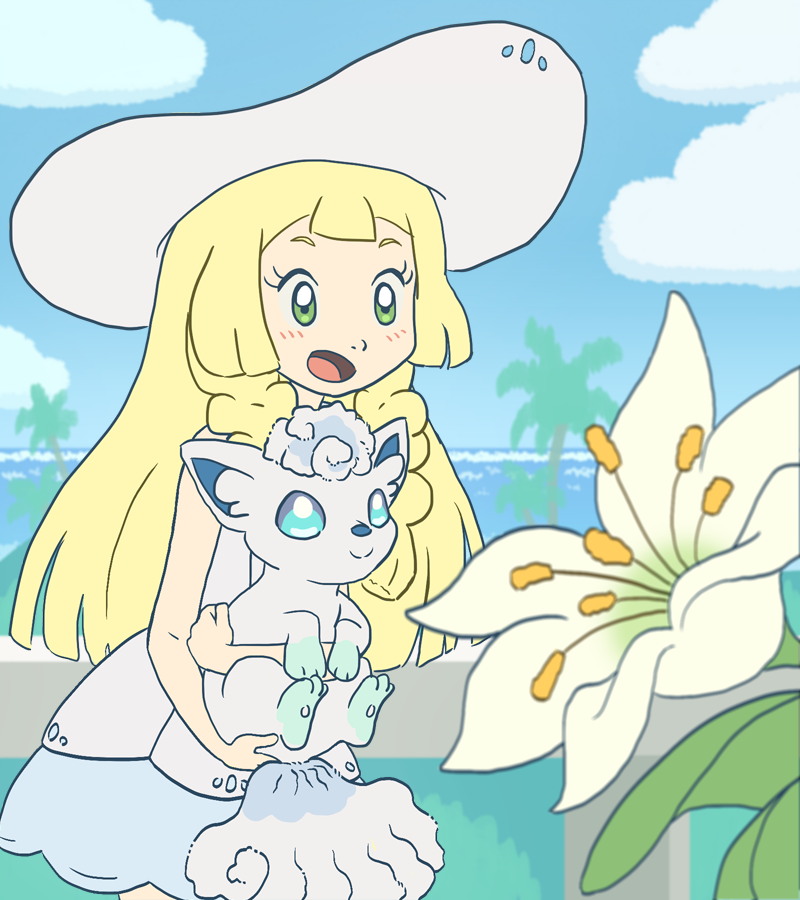 pokeaniepisodes: The Alola cast final group - Smiling Performer