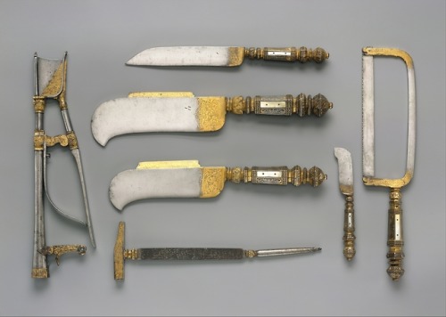 met-european-sculpture - Set of seven pruning tools, European...