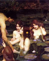 Decomposion:  Art History Meme (X) - 2/8 Artists - John William Waterhouse  My Favourite.