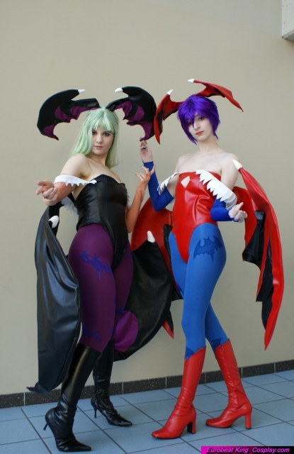 Lilith Aensland as cosplayed by Cantarella.