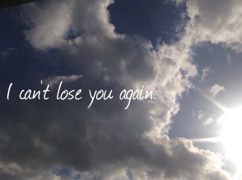 There’s no more heart wrenching feeling, than the one where you can feel something or someone 