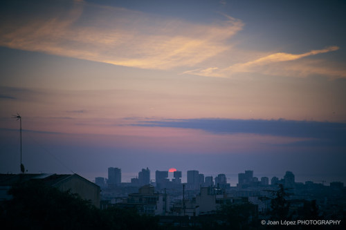 The Shy Smile Of An Autumnal SunrisePhoto by Joan López.This picture was taken in Horta-Guina