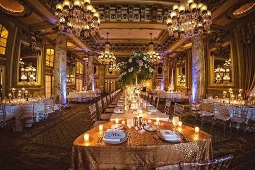 Uplighting is a great way to add ambiance to a room. What’s your favorite color? #rentmywedding #upl