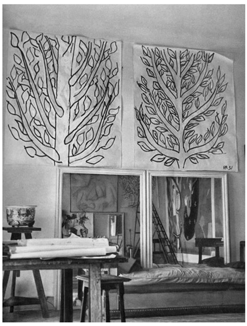 b22-design:The studio of Henry Matisse 