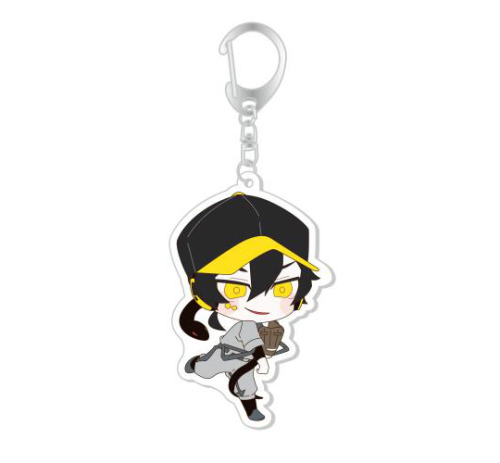 ayara-resara: New Mekakushi Dan Sports acrylic keyholder with ×××.