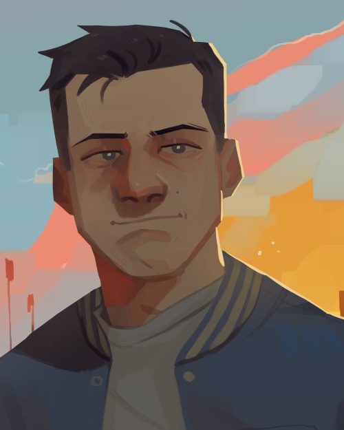 gta v art dump again, babes <3<3<3 some michaels (including one young mikey) and trevors, a