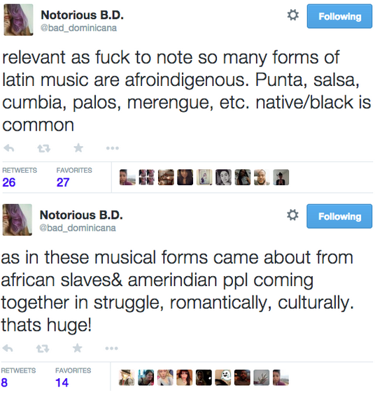 disparateting:  thechanelmuse:  Not only is the music African-Indigenous, the food,