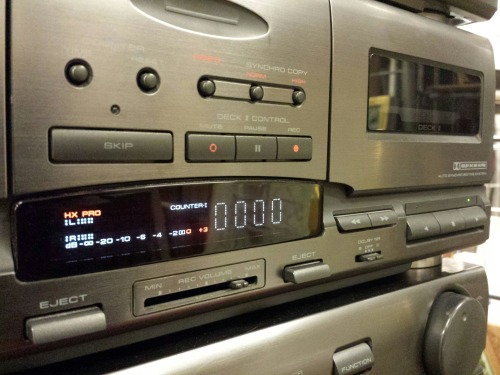 Pioneer Stereo Tower, 1991 - Pioneer M-J400 Stereo Power Amplifier - Pioneer CX-J400 Tuner Control A