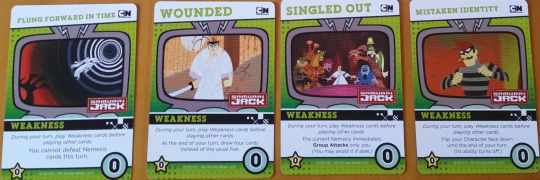 Cartoon Network Crossover Crisis - Samurai Jack cards breakdown