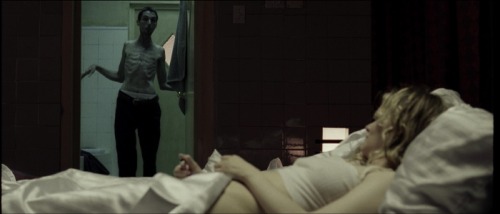 The Machinist (2004) dir. by Brad Anderson.Grey, grim and unpleasant. It is really trying to be unpl