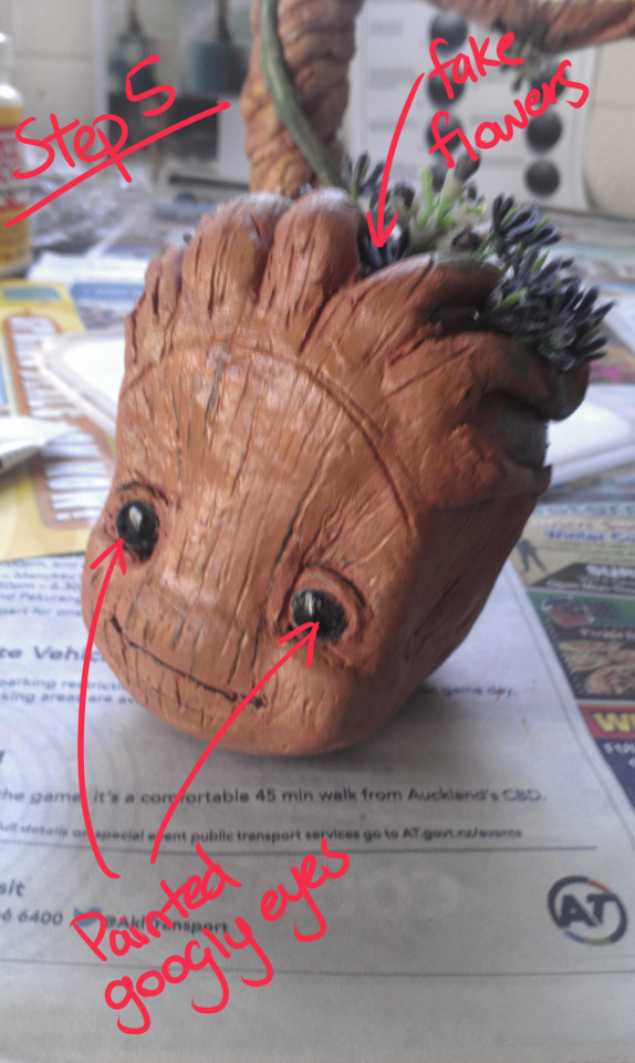 How To Make Your Own Baby Groot Sculpture