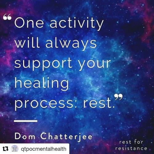 #Repost @qtpocmentalhealth (@get_repost)・・・&ldquo;One activity will always support your healing proc